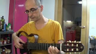 Ando como hormiguita , Silvio Rodriguez , guitarra sola , free TAB