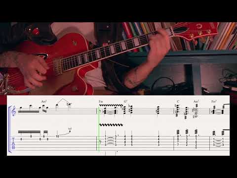 Brian Setzer - Sleepwalk Guitar Tab