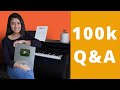 100k Q&A - Questions you asked a YouTube Pianist