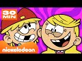 Huize Herrie | Lana & Lola tweelingmomenten voor 30 MINUTEN LANG! ? | Nickelodeon Nederlands