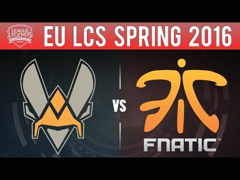 LOL VIT vs FNC Highlights Game 3 - 2016 LCS EU SPRING Playoffs Quarterfinal #1 - VITALITY vs FNATIC