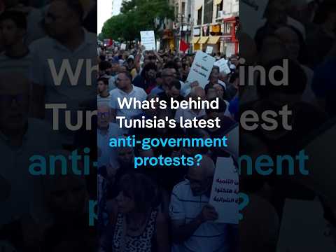 What's behind Tunisia's latest anti-government protests? | DW News