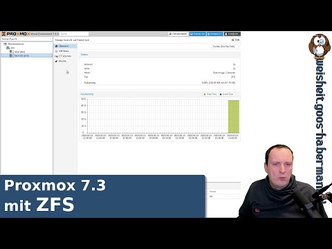 Proxmox 7.3 mit ZFS getestet