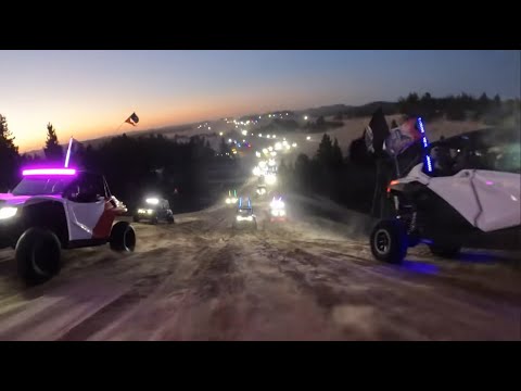 UTV takeover Friday night ride