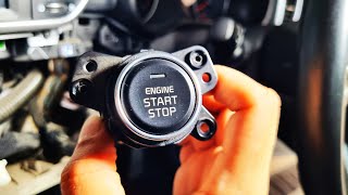 How to replace Engine Start Stop button in Kia Sportage