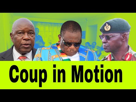 Vice President Constantino Chiwenga sitting in a meeting.