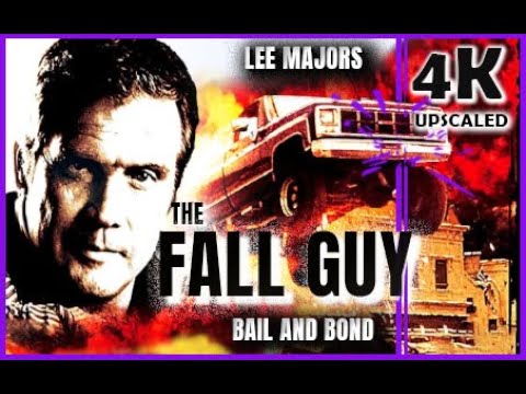 The Fall Guy. Lee Majors. 1982. TV Series 2. Bail and Bond. 4K UPSCALE