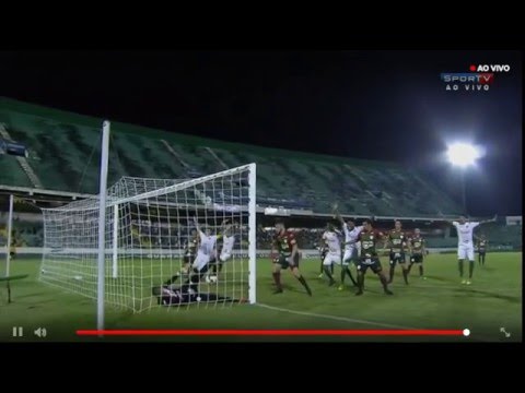 GUARANI 2 X 1 PORTUGUESA/SÉRIE A2/CAMP-PAULISTA/GOL DE EDUARDO/11/03/2016