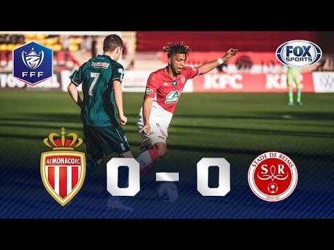 EMOÇÃO NOS MINUTOS FINAIS! Veja os melhores momentos de Mônaco 2x1 Reims pela Copa da França