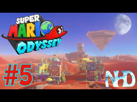 Let's Play Super Mario Odyssey (pt5) Sand Kingdom #3