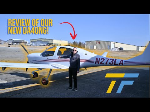 A Full Review of our new Diamond DA40NG here at Take Flight #aviation #pilot #flightschool