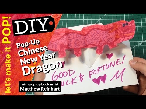 Let's Make it Pop! Chinese New Year Dragon Pop-up Card