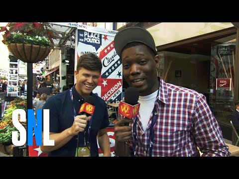 Colin Jost and Michael Che Hit The Streets of Cleveland - SNL