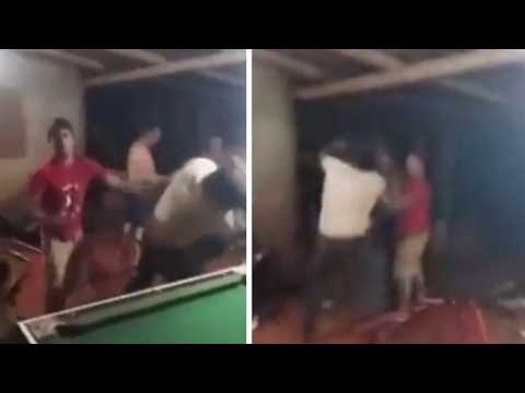 Juego de cartas terminó a los golpes en Carlos A. López, Itapúa