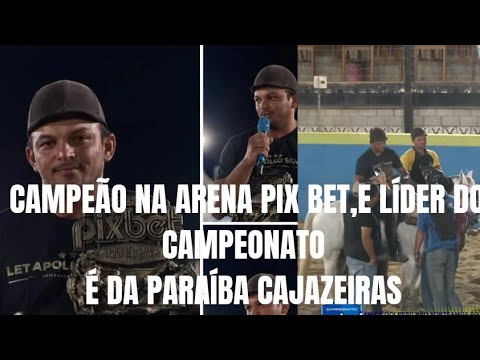 PARAÍBANO FOI O CAMPEÃO DOS PROFISSIONAIS PARQUE ARENA PIXBET GURINHÉM PB.