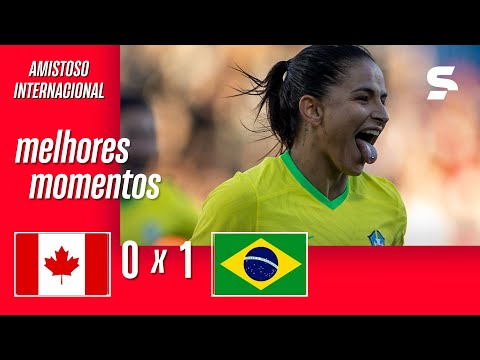 Gols e lances de Canadá x Brasil