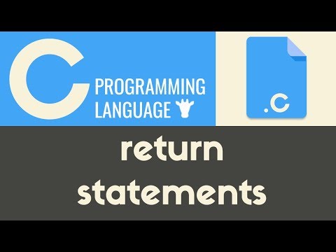 Return Statement | C | Tutorial 17