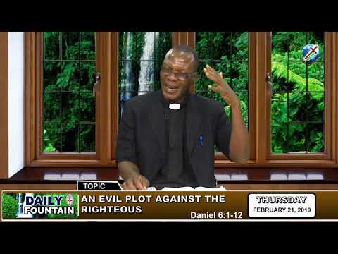 DAILY FOUNTAIN OF FEBRUARY 21, 2019 - REV'D CANON ZAKI BABA JEREMIAH