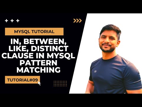 SQL Select Command| In Clause | Between Clause | Distinct Clause | Like Clause | Pattern Matching