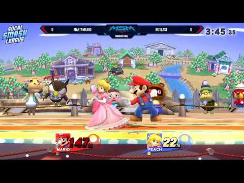 MSM 164 - MastaMario (Mario) Vs. NotLast (Peach) Winners Finals - Smash 4