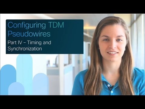 Cisco SPAG: Configuring TDM Pseudowires - Part 4/6: Timing and Synchronization