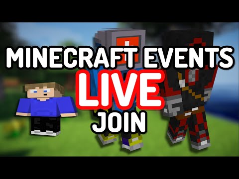 EPIC Minecraft Events hosted by Jamie - LIVE