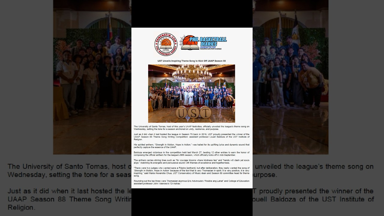 UAAP: UST unveils plans for season 88