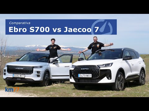 Ebro S700 vs Jaecoo 7: a duel between «brothers» in the most competitive segment of the market.