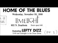 Lefty Dizz - Limelight, Chicago, Illinois. 1988