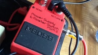 Video thumbnail for BOSS PSM-5 Power Supply & Master Switch by james Cooper
