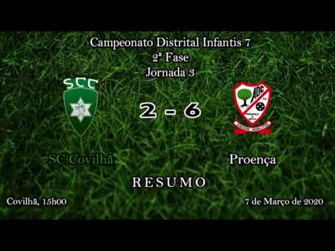 SCC vs Proença - Infantis 7 - 7 Março 2020