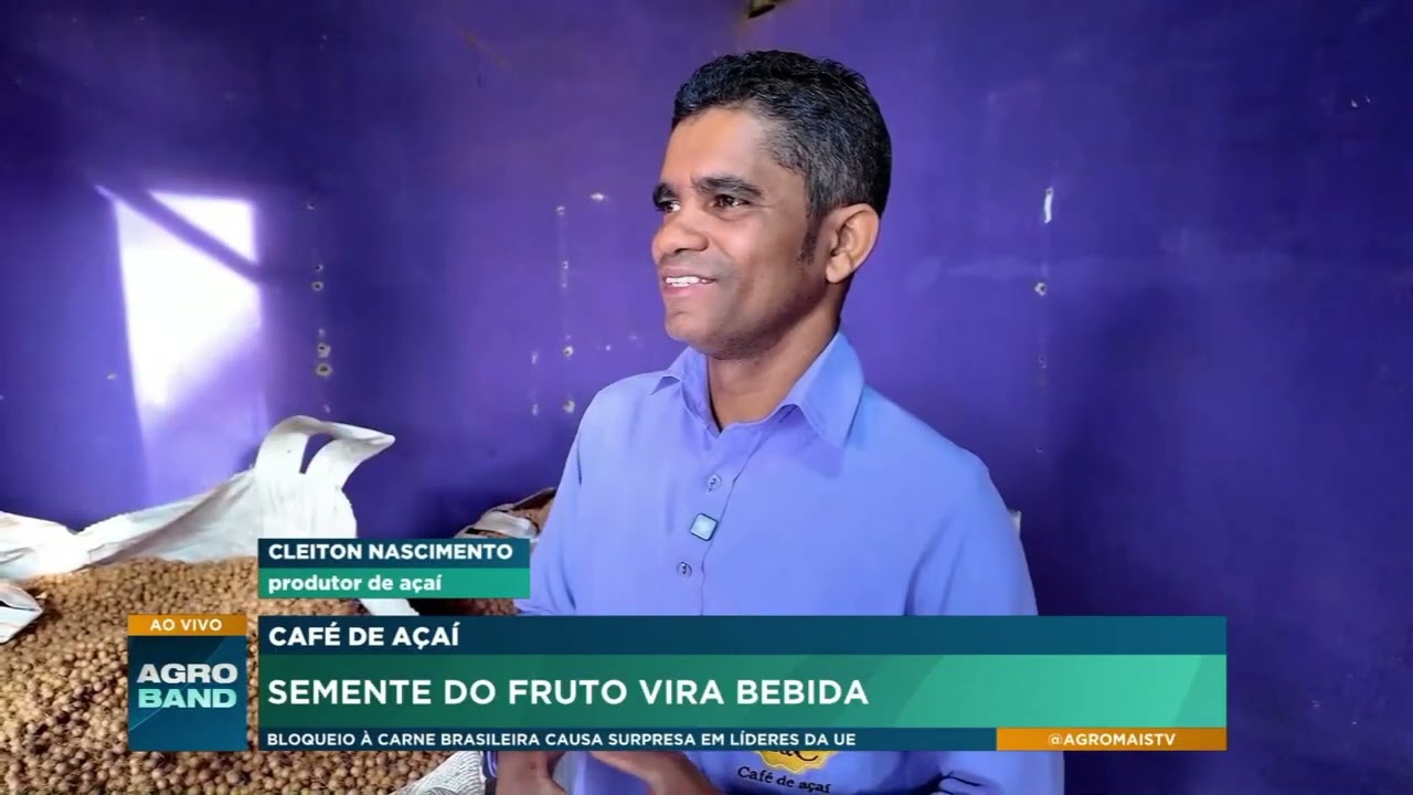 Café de açaí: bebida feita da semente do fruto chama atenção no Espírito Santo