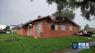 Tornado damages homes in Arabi