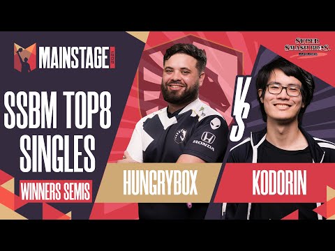 Hungrybox vs KoDoRiN - Melee Singles: Top 8 Winners Semis - Mainstage 2021 | Jigglypuff vs Marth