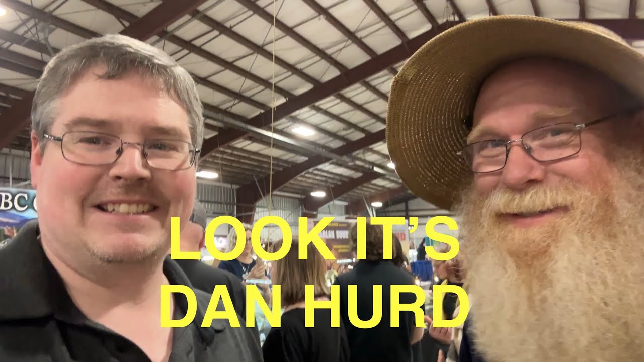 MEETING DAN HURD AT THE BC ROCK AND GEM SHOW