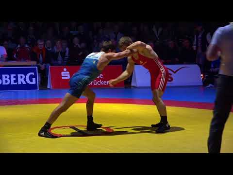 1/2 Finale DMM Ringen, 66KG Greco, E. Kinsinger vs. I. Angelov
