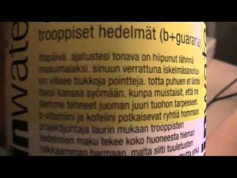 Aamu testissä Vitaminwater