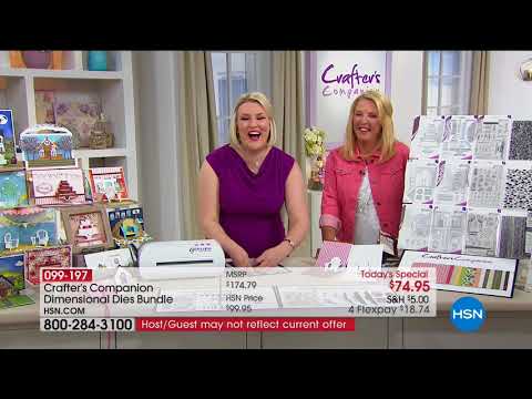 HSN | Crafter's Companion 05.02.2018 - 06 AM