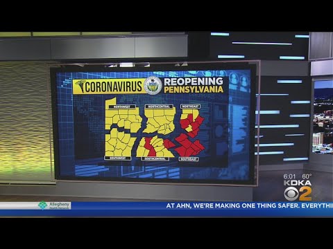 Several Counties In PA Now In The Yellow Phase