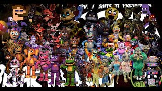 DAGames - Break My Mind (AI cover, featuring FNAF characters + guests)
