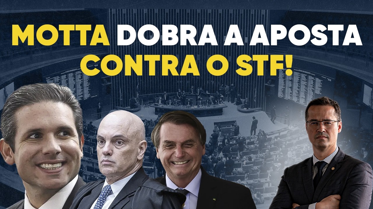 Motta enfrenta STF para suspender ação contra Bolsonaro!