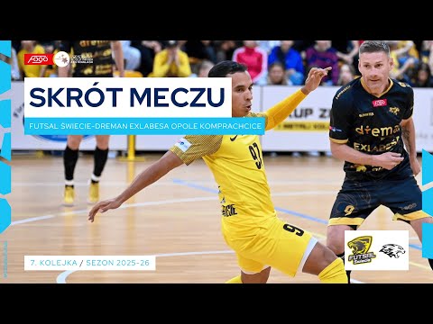 Futsal Świecie - Dreman Exlabesa Opole Komprachcice 3:5 SKRÓT | 7. kolejka (2025/26)