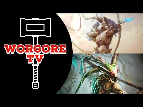 Warhammer Age of Sigmar 3 New Battle Report - Lumineth Realm-Lords vs Sylvaneth | WGTV Ep. 67