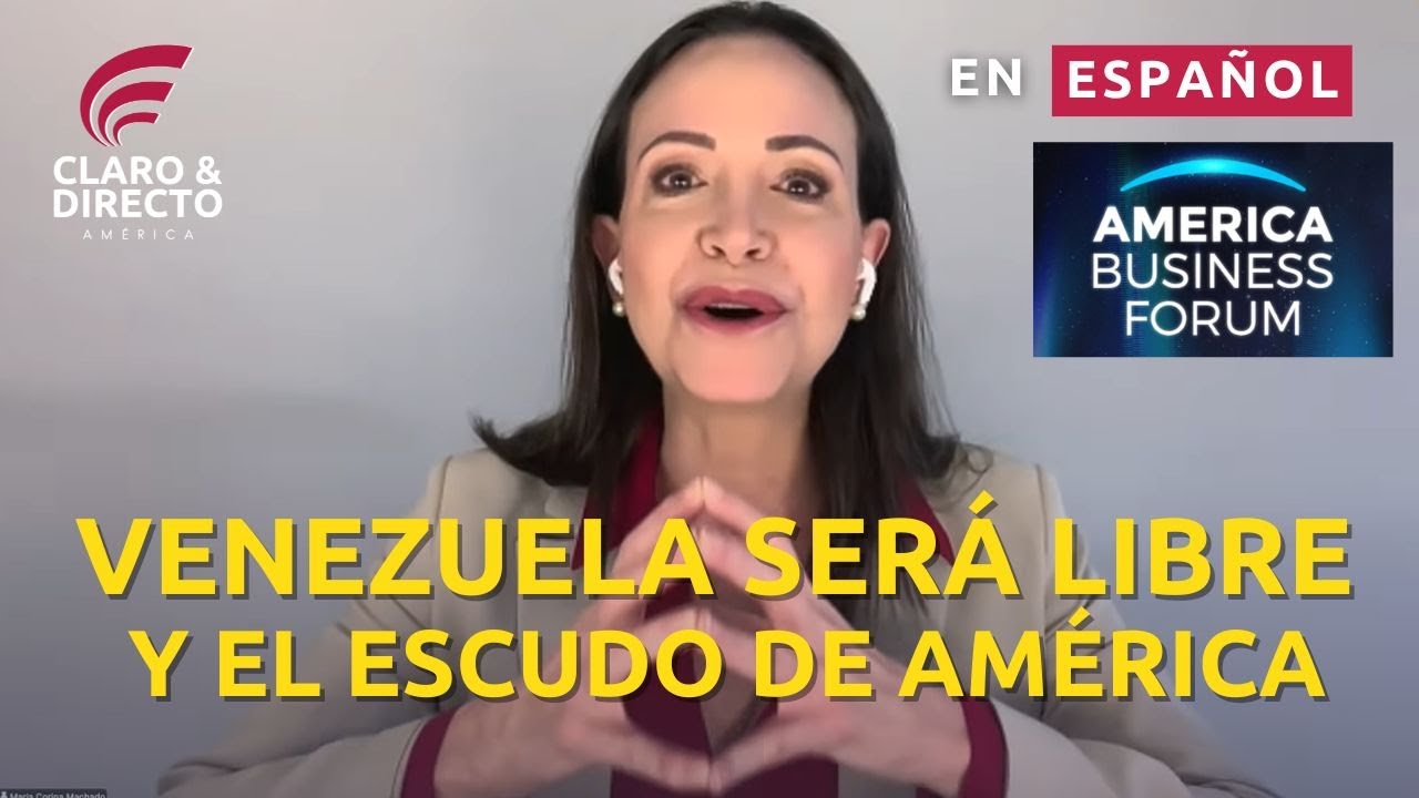 EN ESPAÑOL María Corina Machado: Trump liberará Venezuela y la convertirá en escudo de América