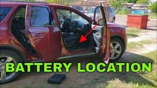 HOW TO REPLACE THE BATTERY IN A DODGE DURANGO AND ITS LOCATION HOW TO INSTALL NEW BATTERY DURANGO