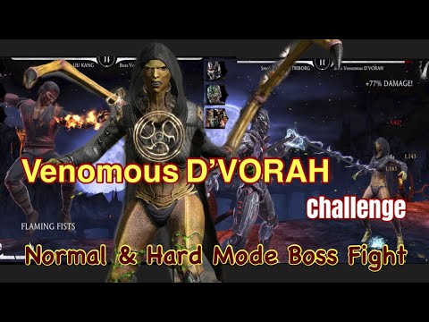 Mortal Kombat Mobile Venomous D'VORAH Challenge  Mk Mobile Venomous D'VORAH Gameplay Review