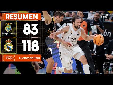 La Laguna Tenerife - Real Madrid (83-118)