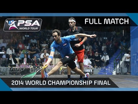BEST SQUASH MATCH EVER? 2014 World Championship Final: Ashour v Elshorbagy - Full Match
