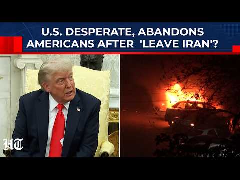 US In Panic: Americans Abandoned After 'Leave Iran Now' As Trump Eyes Strikes? Fighter Jets Buzzing