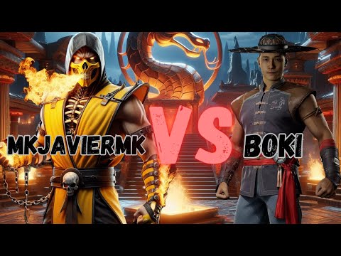 Pro Kompetition EU WEST TOP 8 First Round ! MKJavierMK (Scorpion) Vs Boki (Kung Lao)